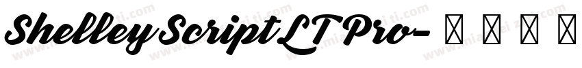 Shelley Script LT Pro字体转换